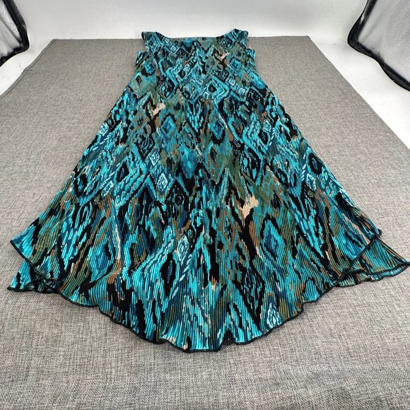 Connected Apparel Sleeveless Dress Evening Party Wear Layered 6 Pullover Stretch - Picture 11 of 13